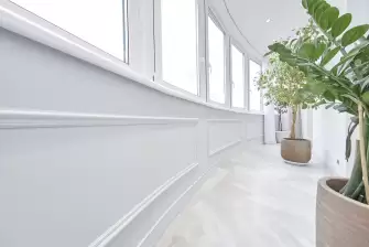 Пример работы: утепление балкона с отделкой гипсокартоном